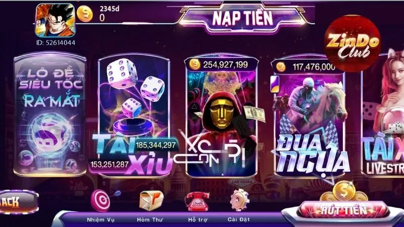 Cổng game cá cược hàng đầu châu Á - Zindo